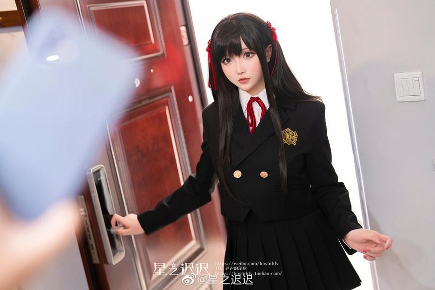 星之迟迟是被人吗贴吧-蓝发猫耳娘cos作品分享